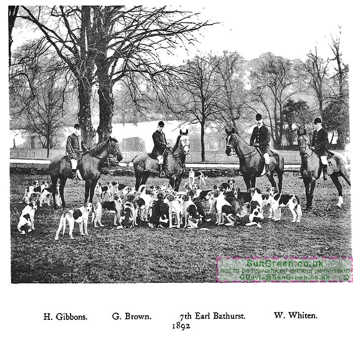 George Brown, huntsman for 7th Earl Bathurst