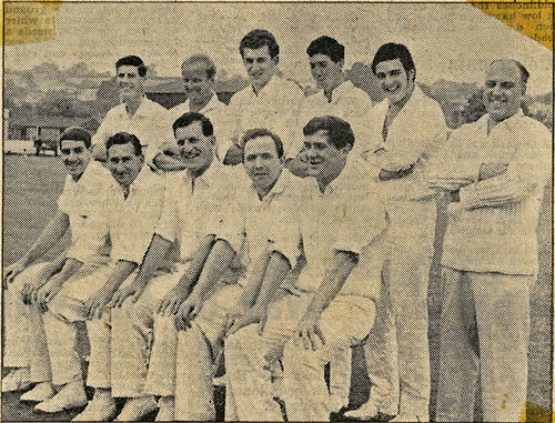 A photo of a Lydney cricket team