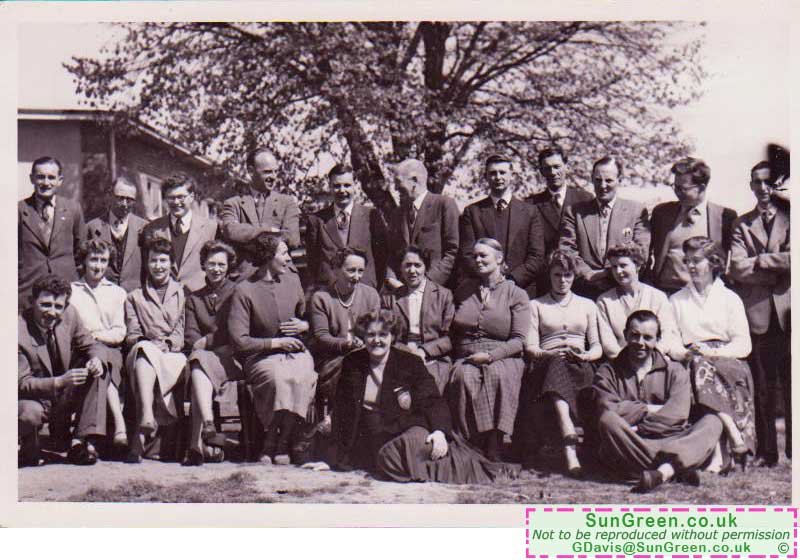 A photo of pupils at Lydney Secondary Modern School